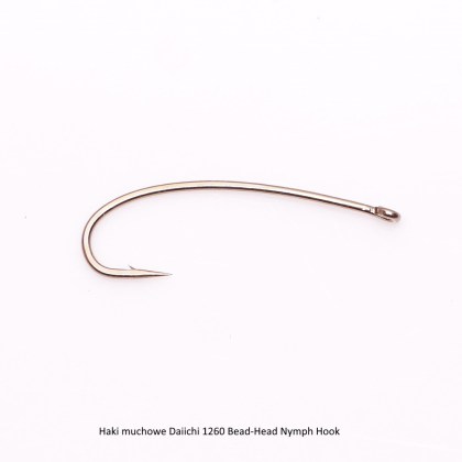 Haki muchowe Daiichi 1260 Bead-Head Nymph Hook